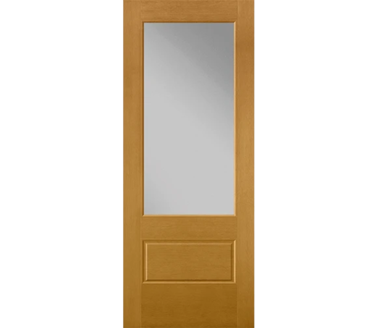 Wichita 3 Quaters Light Fiberglass Entry Door